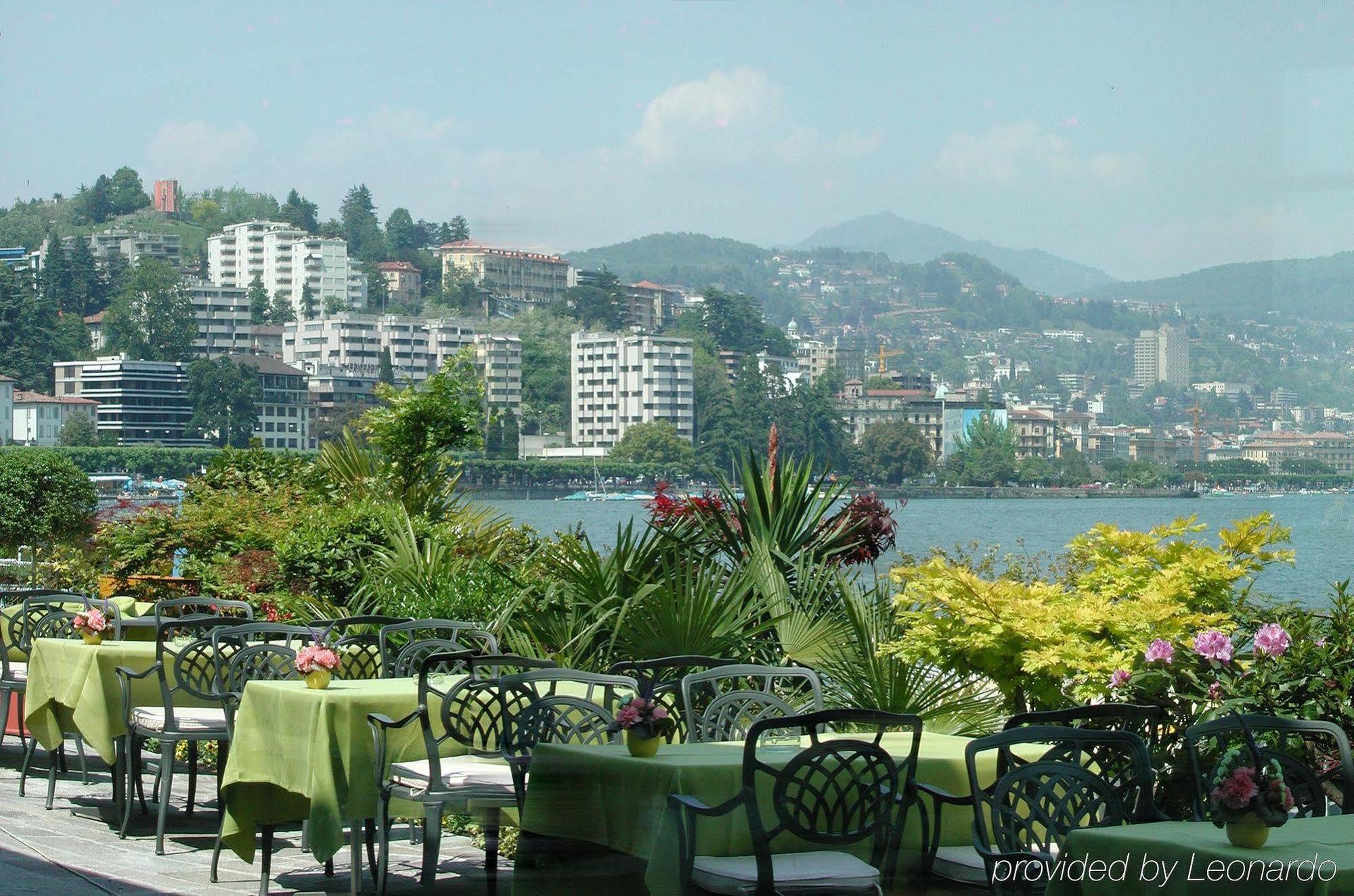 لوغانو Grand Hotel Eden المطعم الصورة